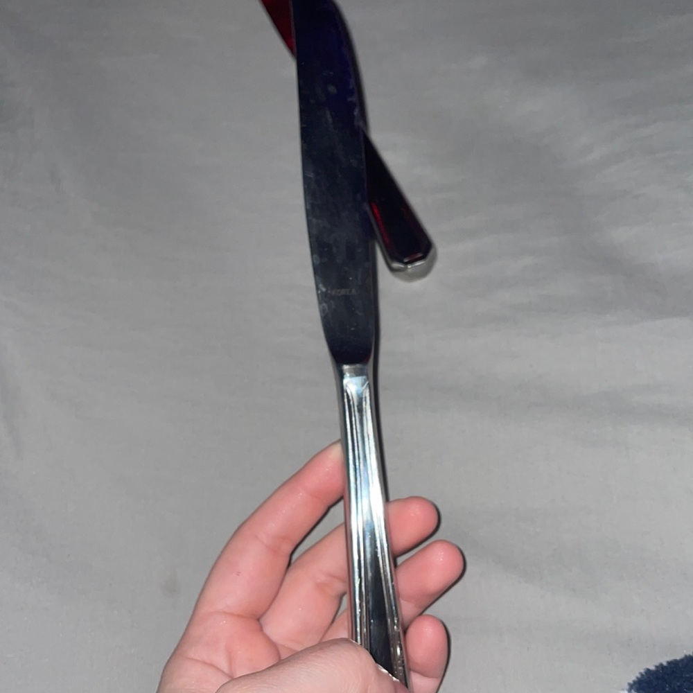 Sterling Silver Butter Knife From Korea #2